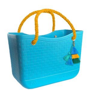 BocaBagg (Aqua) Large EVA Tote Bag-Like Bogg Bag